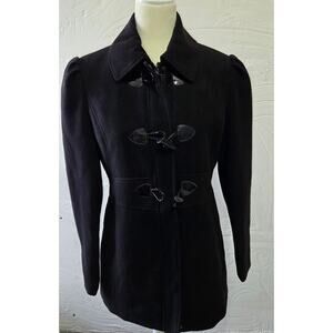 a.n.a. Woman's Black Peacoat Size Small